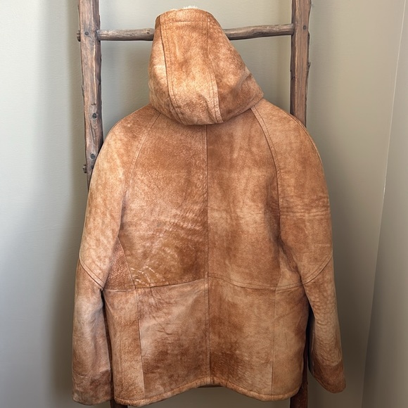 Jacob Reed's And Son Shearling Jacket Size 42 - Picture 6 of 16